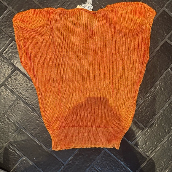🧡 Vintage Christian Dior “Miss Dior” Knit Top – Size Medium - Picture 2 of 3
